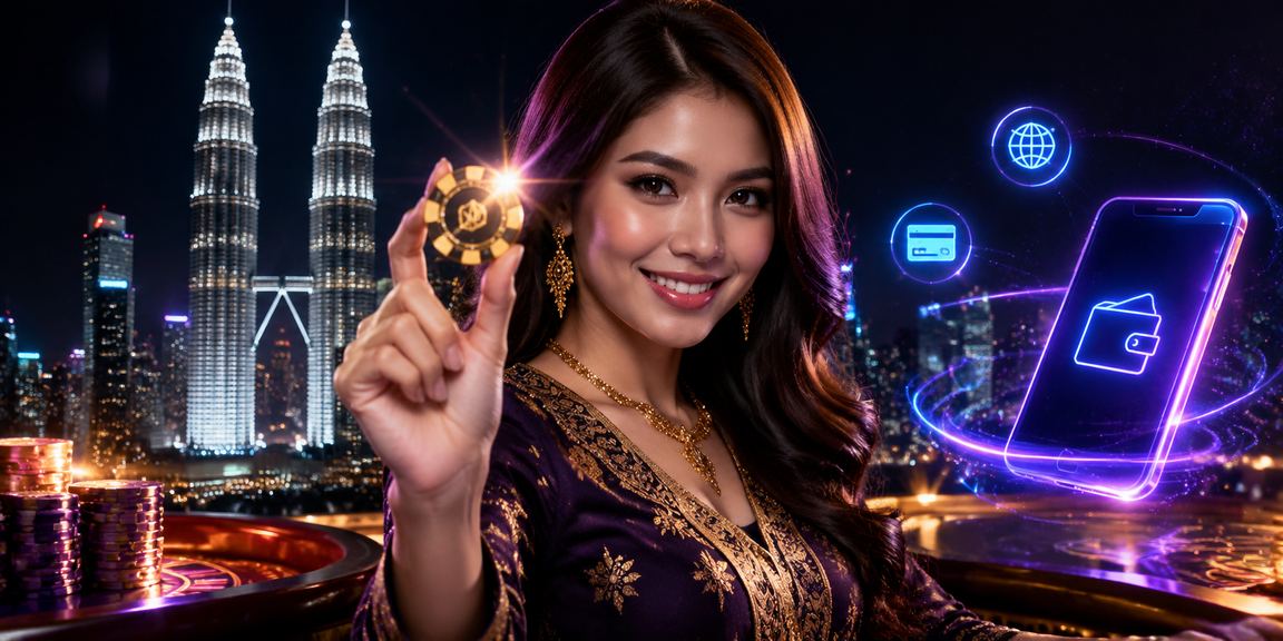 Pengguna Kuala Lumpur log masuk ke akaun kasino aplikasi 8055 melalui telefon pintar